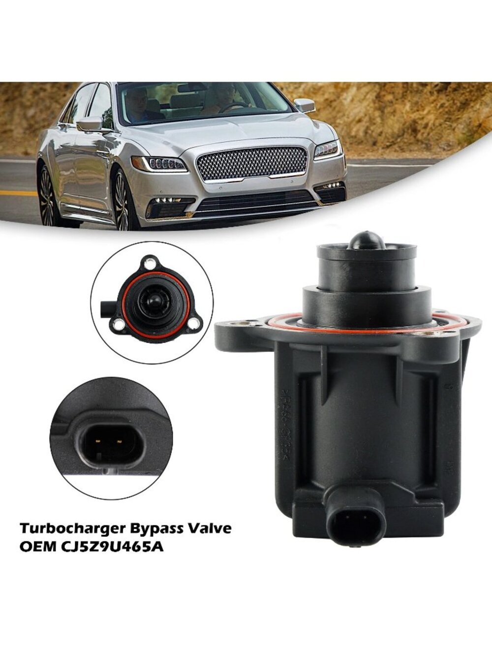 Turbocharger Bypass Valve CJ5G-9U465-BA for Volvo S60 S80 V40 V60 V70 UE NEW